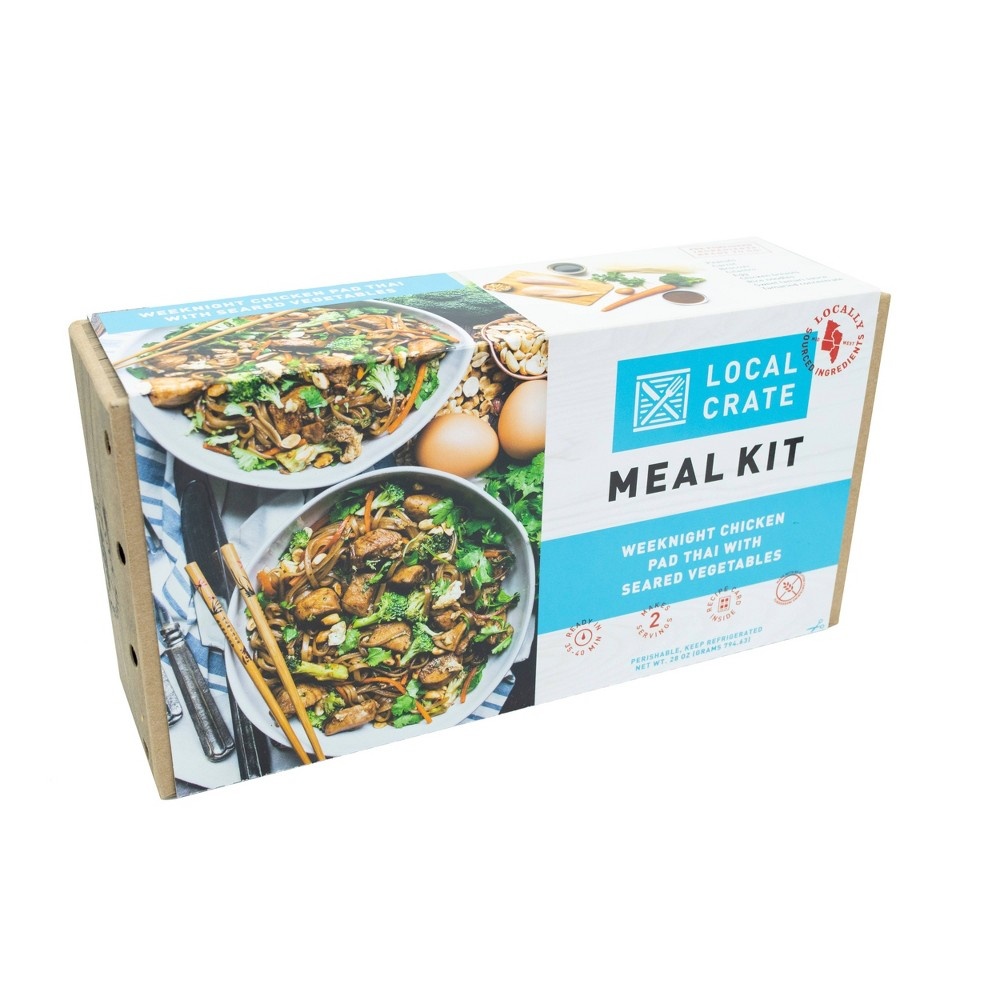 Local Crate Chicken Pad Thai Meal Kit, Serves 2 x 28 oz | Shipt