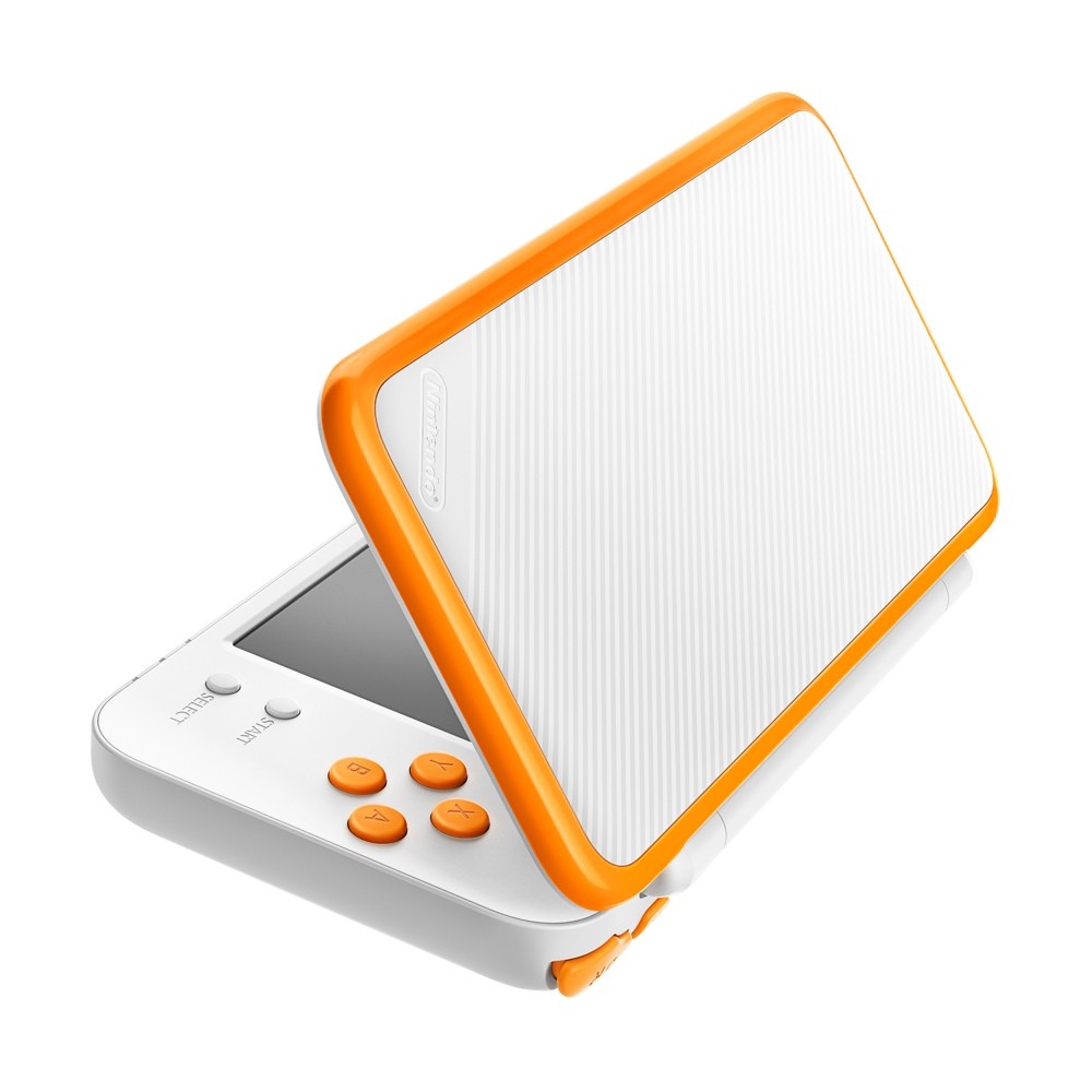 slide 6 of 6, Nintendo 2DS Xl with Mario Kart 7 - Orange/White, 1 ct