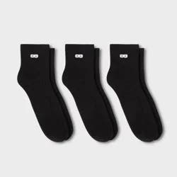 Pair of Thieves Men's Ankle Socks 3pk - Black 8-12
