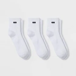 Pair of Thieves Men's Ankle Socks 3pk - White 8-12