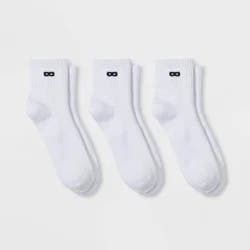 Pair of Thieves Men's Ankle Socks 3pk - White 8-12