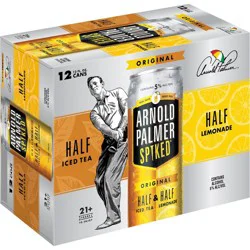 Arnold Palmer Spiked Half & Half Original Flavored Malt Beverage - 12pk/12 fl oz Cans