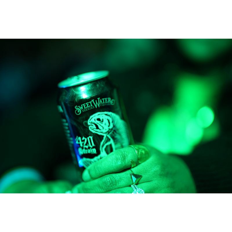 slide 4 of 5, SweetWater Brewing Company SweetWater 420 Strain G13 IPA Beer - 6pk/12 fl oz Cans, 6 ct; 12 fl oz