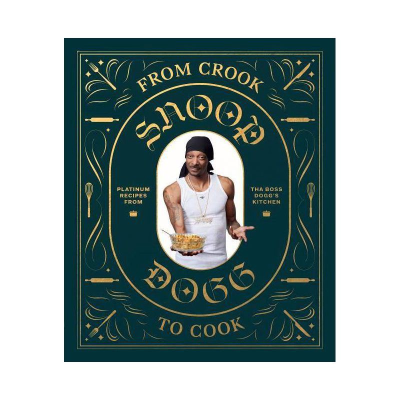 slide 1 of 1, Chronicle Books From Crook to Cook: Platinum Recipes from Tha Boss Dogg's Kitchen (Snoop Dogg Cookbook, Celebrity Cookbook with Soul Food Recipes) - (Hardcover), 1 ct