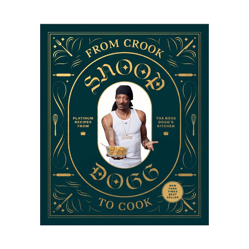 slide 1 of 1, Chronicle Books From Crook to Cook: Platinum Recipes from Tha Boss Dogg's Kitchen (Snoop Dogg Cookbook, Celebrity Cookbook with Soul Food Recipes) - (Hardcover), 1 ct