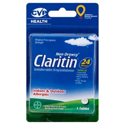 slide 1 of 1, Cvp Claritin, 1 ct