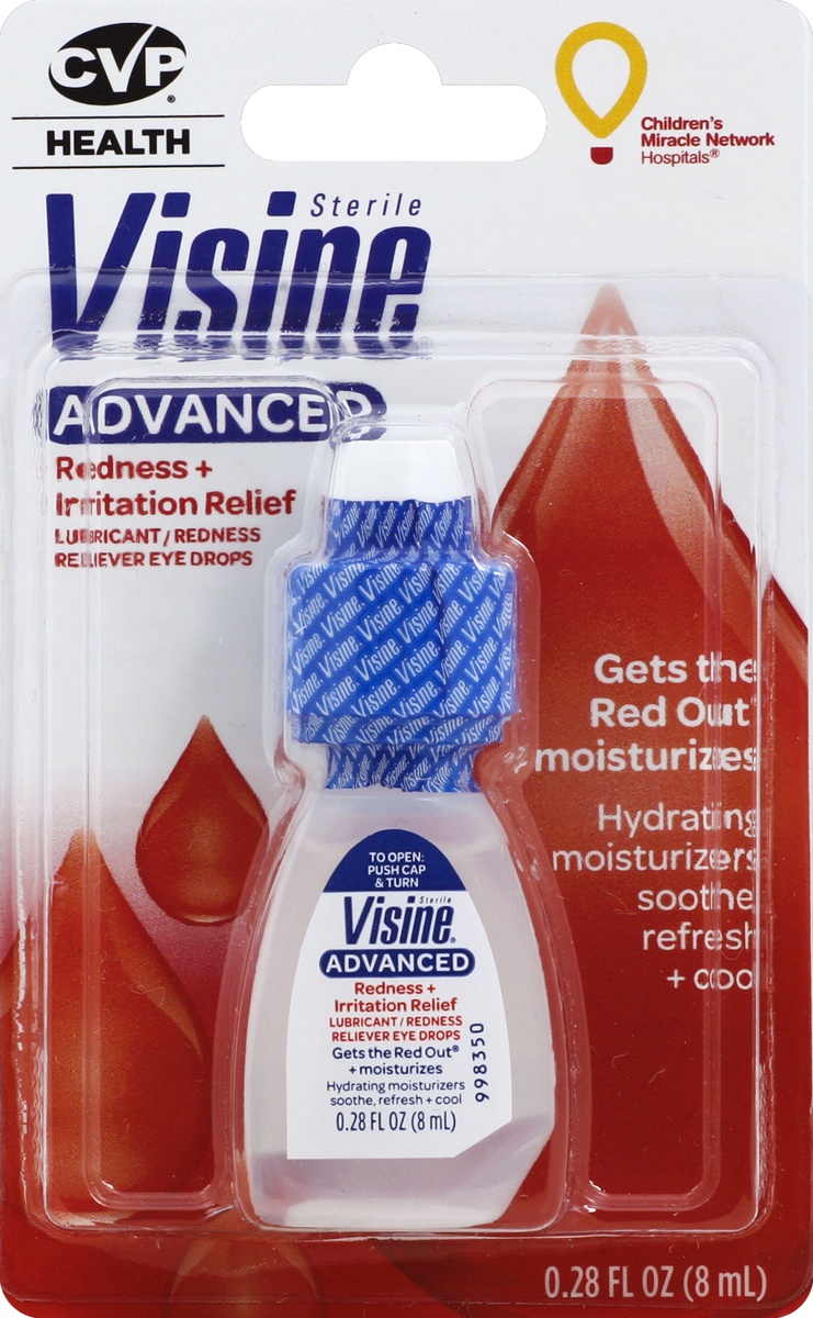 slide 3 of 7, CVP Visine 0.28 oz, 1 ct