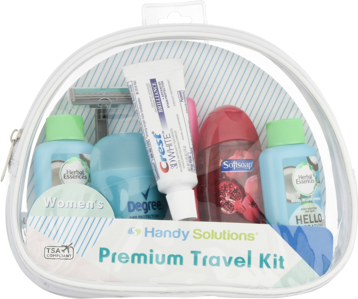 slide 6 of 9, Handy Solutions Womens Premium Travel Kit, 1 kit