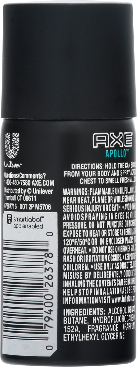 slide 4 of 9, AXE Apollo Body Spray Deodorant Sage & Cedarwood, 1oz, 1 oz