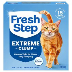 Fresh Step Extreme Clumping Cat Litter 22 Pounds