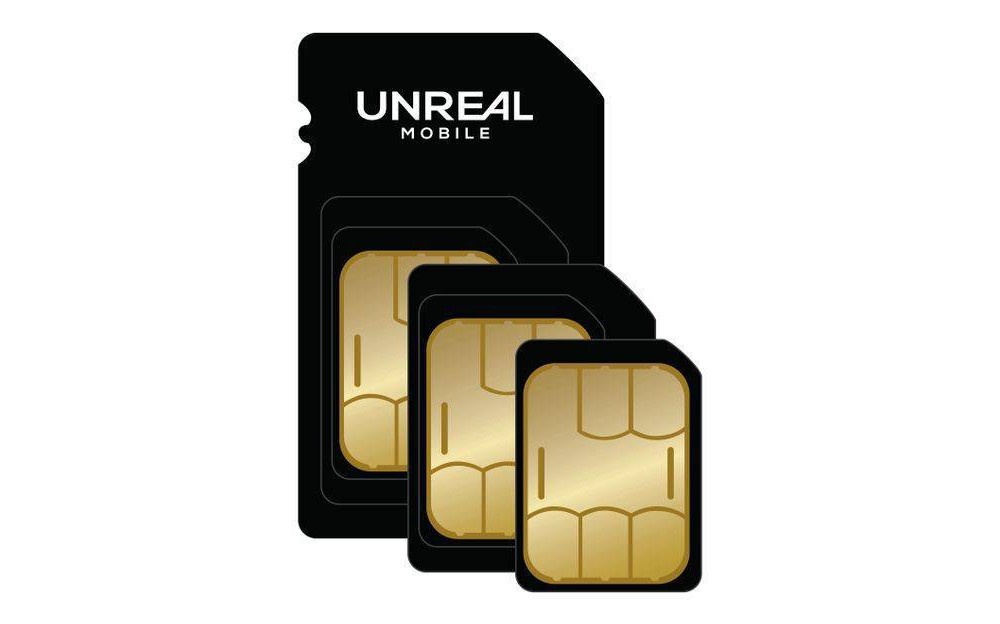 slide 2 of 2, Unreal Mobile SIM Starter Kit, 1 ct