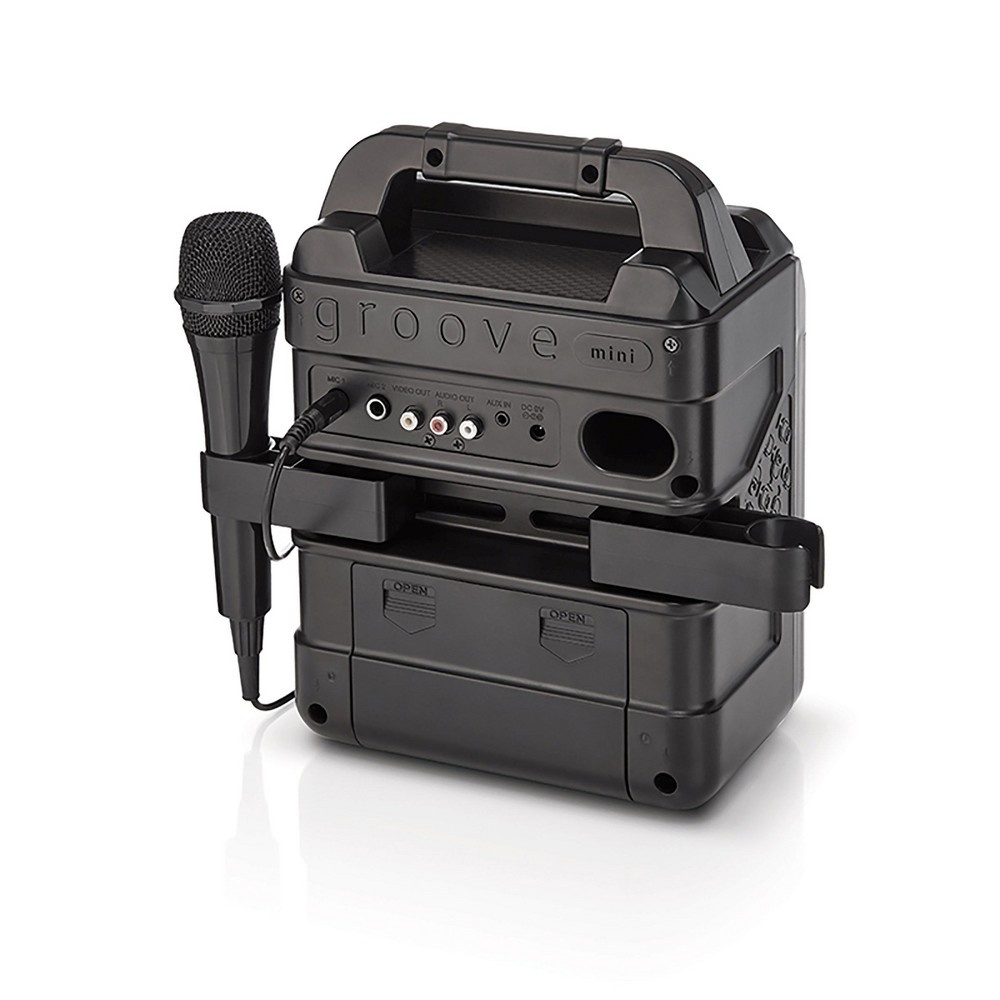 slide 2 of 5, Singing Machine Groove Mini Karaoke System - Black, 1 ct