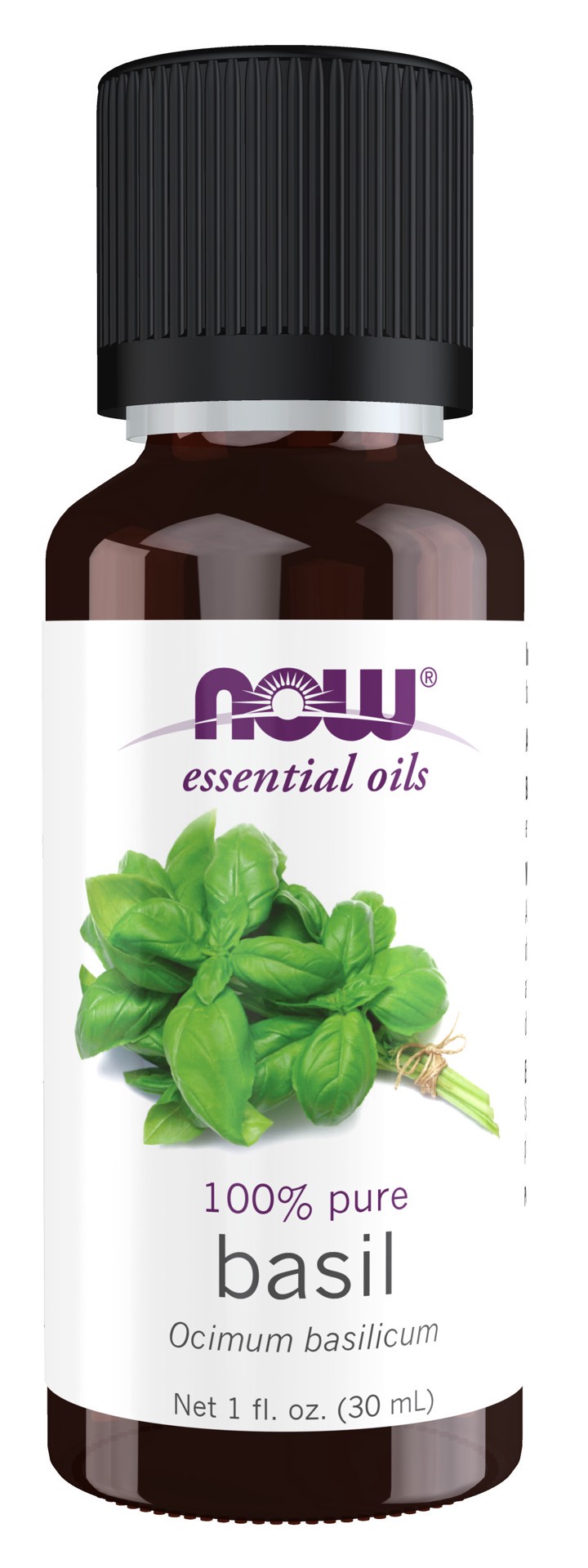 slide 1 of 2, NOW Basil Oil - 1 fl. oz., 1 fl oz