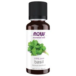 NOW Basil Oil - 1 fl oz