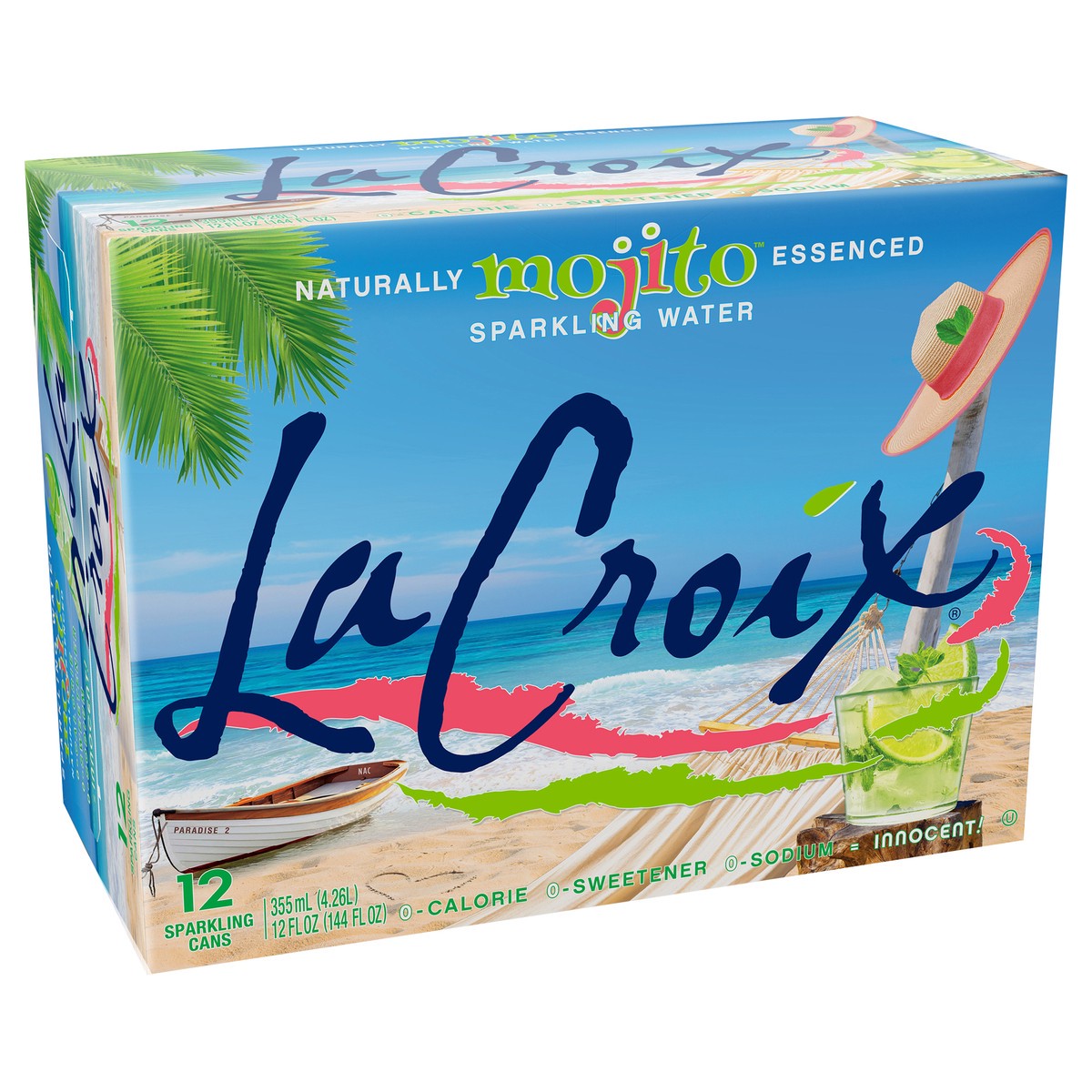 slide 8 of 9, La Croix Mojito - 12 ct, 12 ct; 12 fl oz