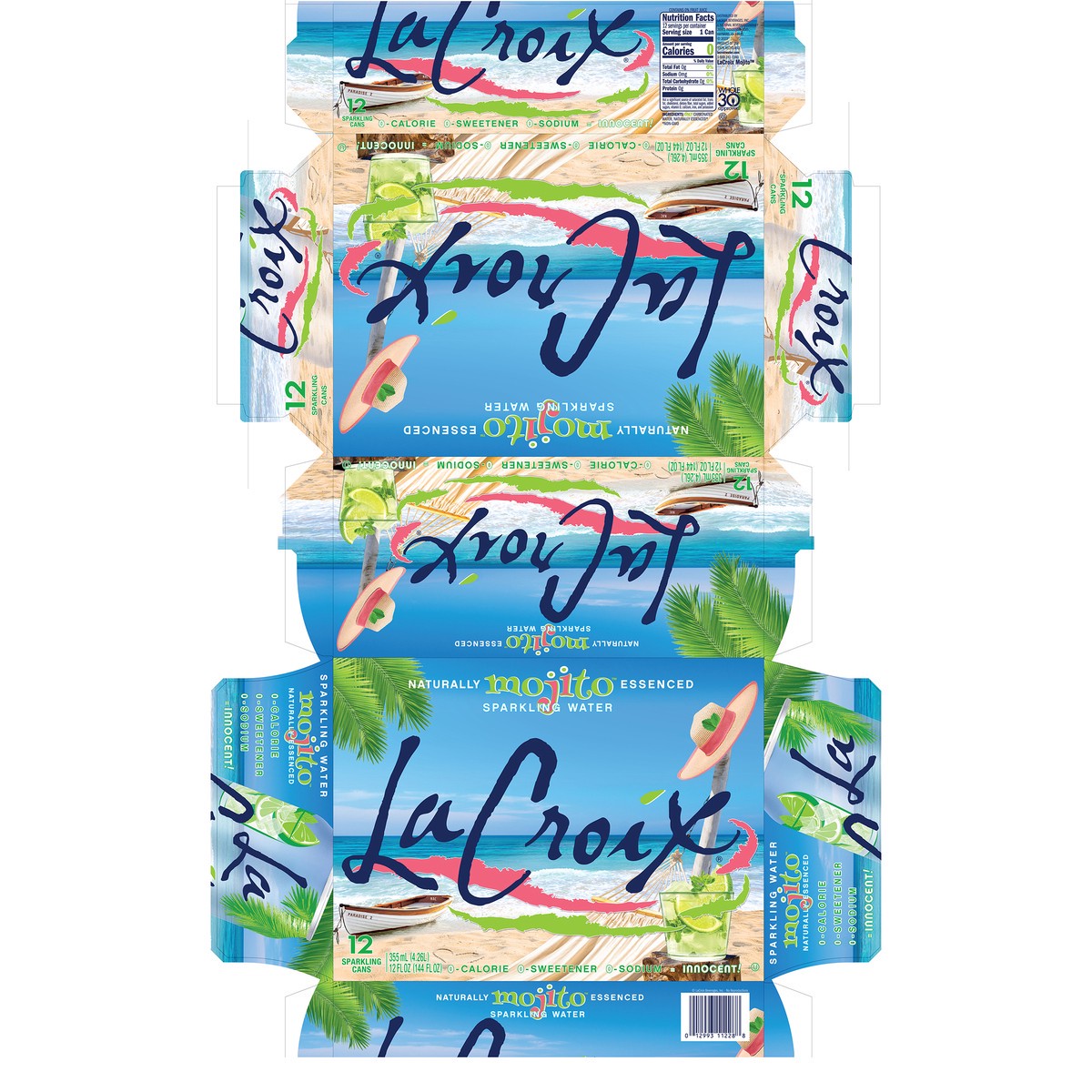 slide 2 of 9, La Croix Mojito - 12 ct, 12 ct; 12 fl oz