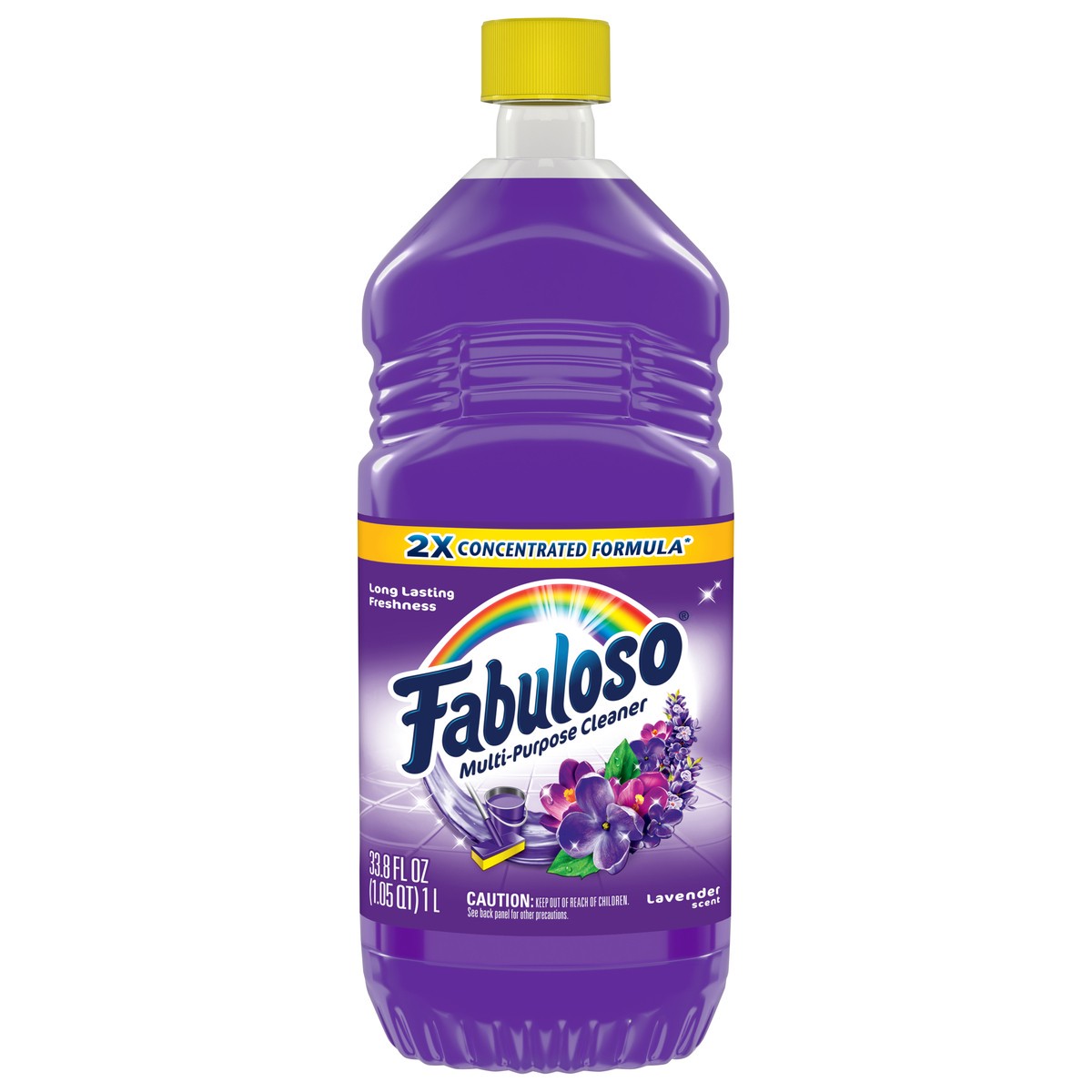 slide 1 of 10, Fabuloso Multi-Purpose 2x Concentrated, Lavender - 33.8 fl oz, 33.8 fl oz