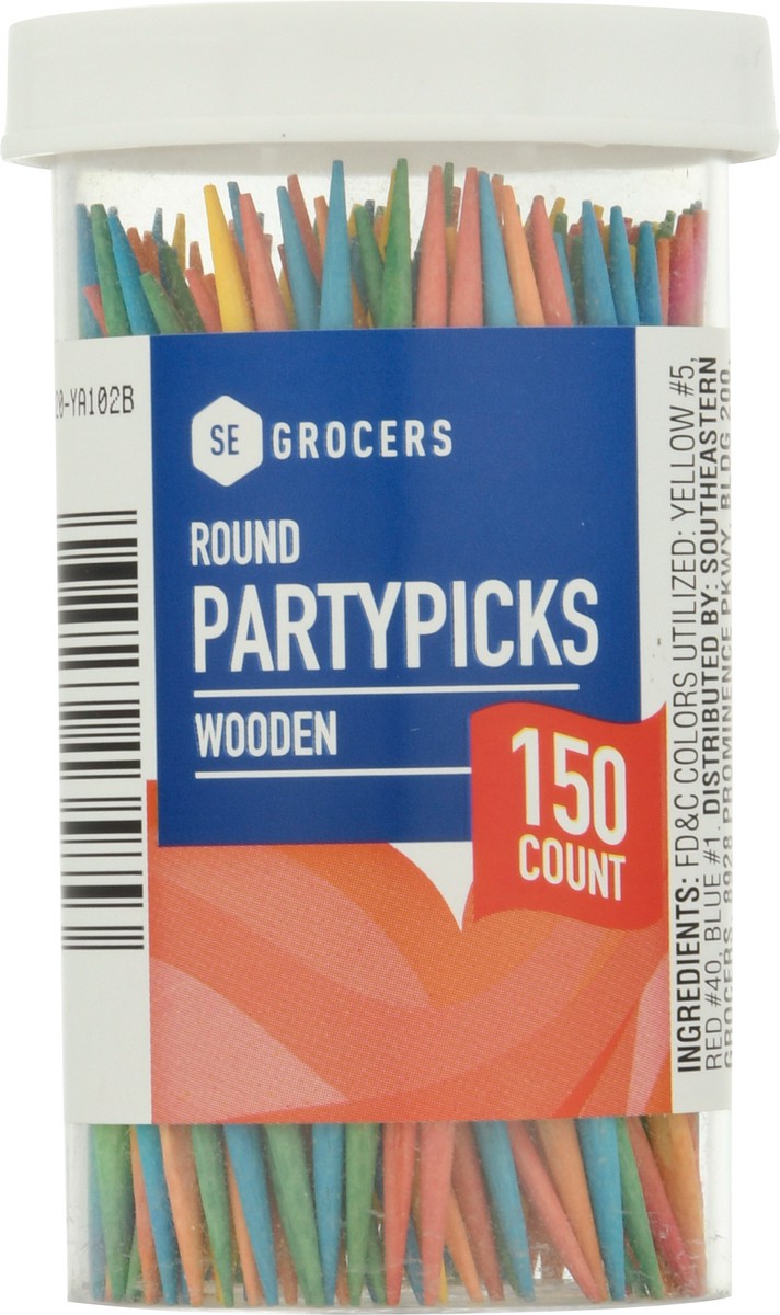 slide 12 of 13, SE Grocers Colored Toothpicks, 150 ct