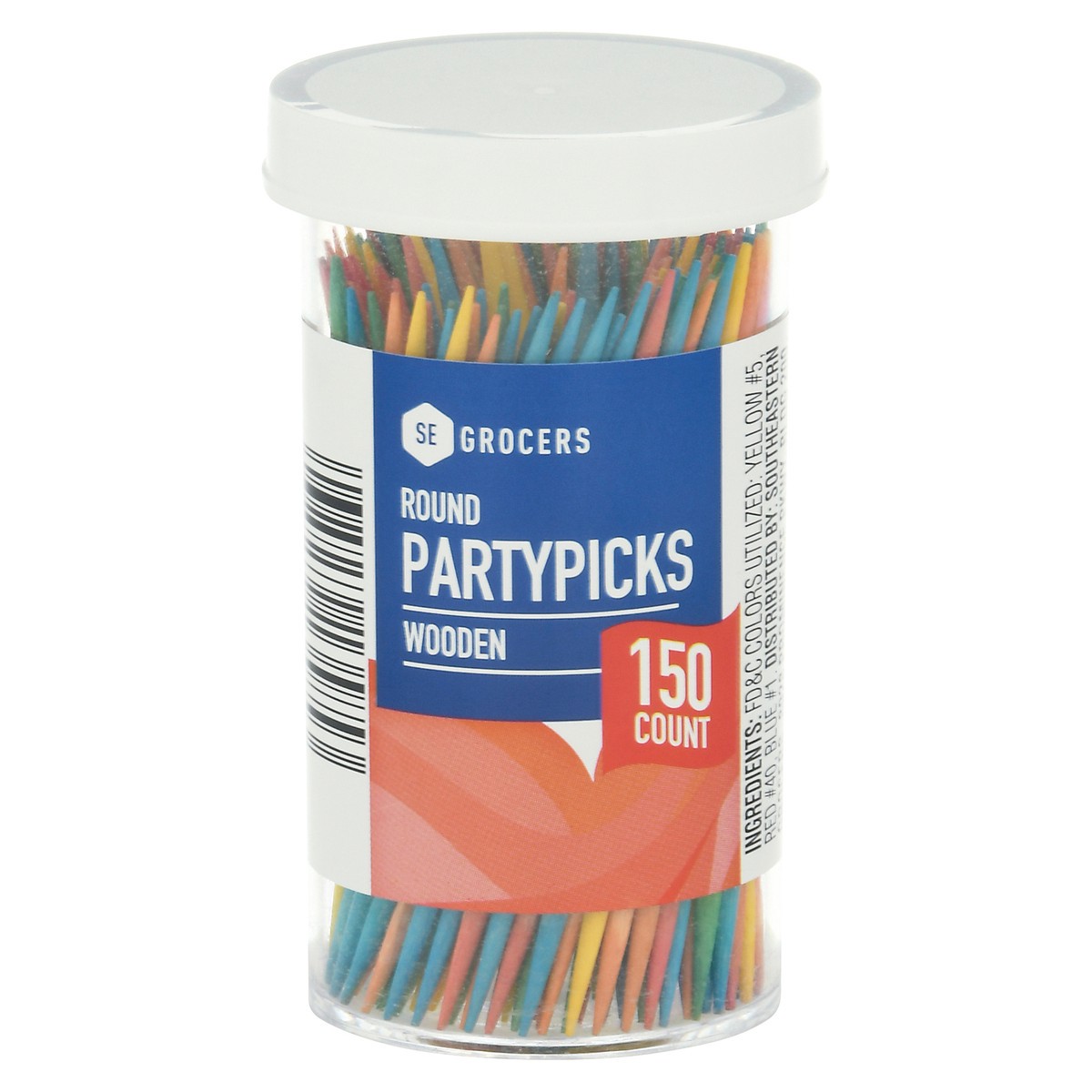 slide 6 of 13, SE Grocers Colored Toothpicks, 150 ct