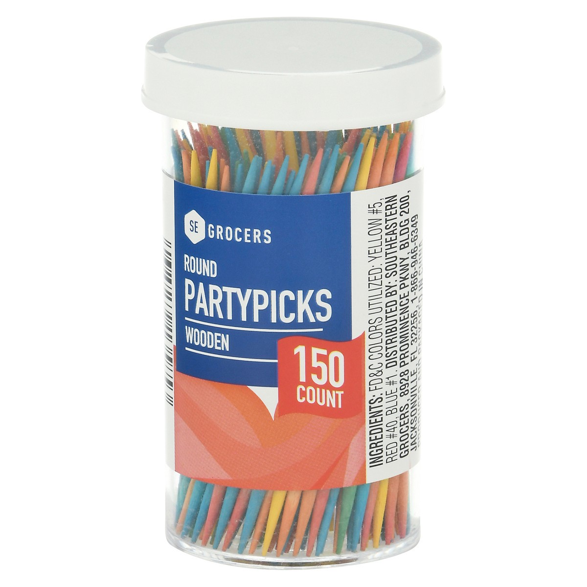 slide 8 of 13, SE Grocers Colored Toothpicks, 150 ct