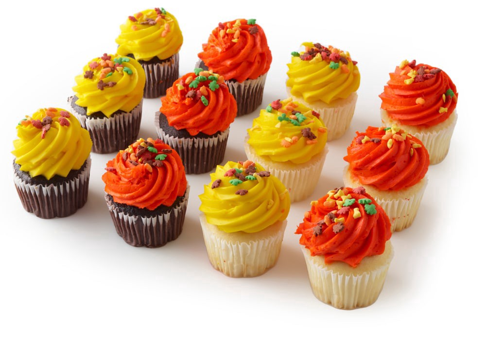slide 1 of 3, Bakery Fresh Goodness Fall Cupcakes, 12 ct