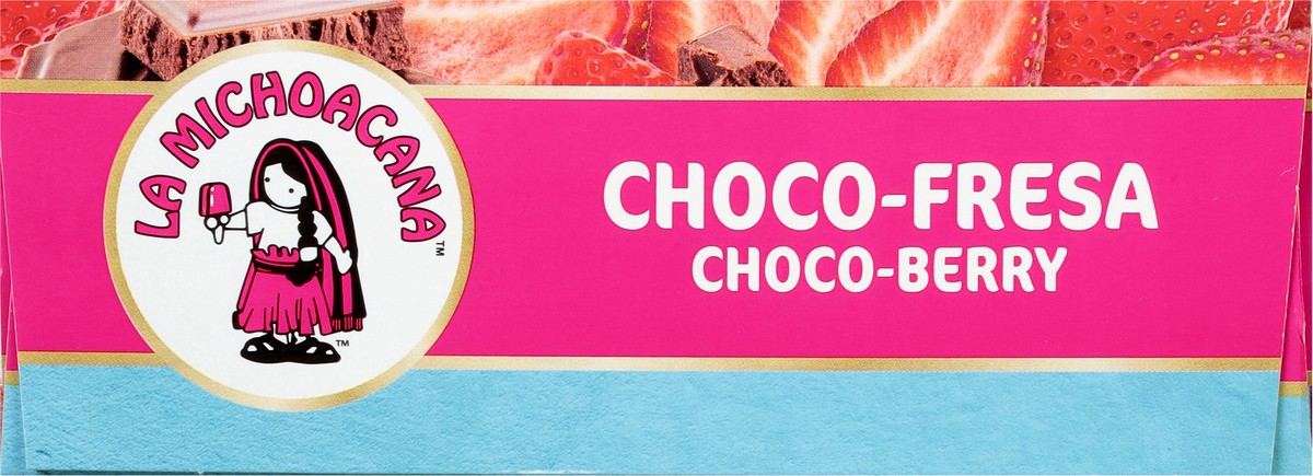 slide 4 of 9, Helados Mexico Choco-Berry Ice Cream Bars 6 ea, 6 ct