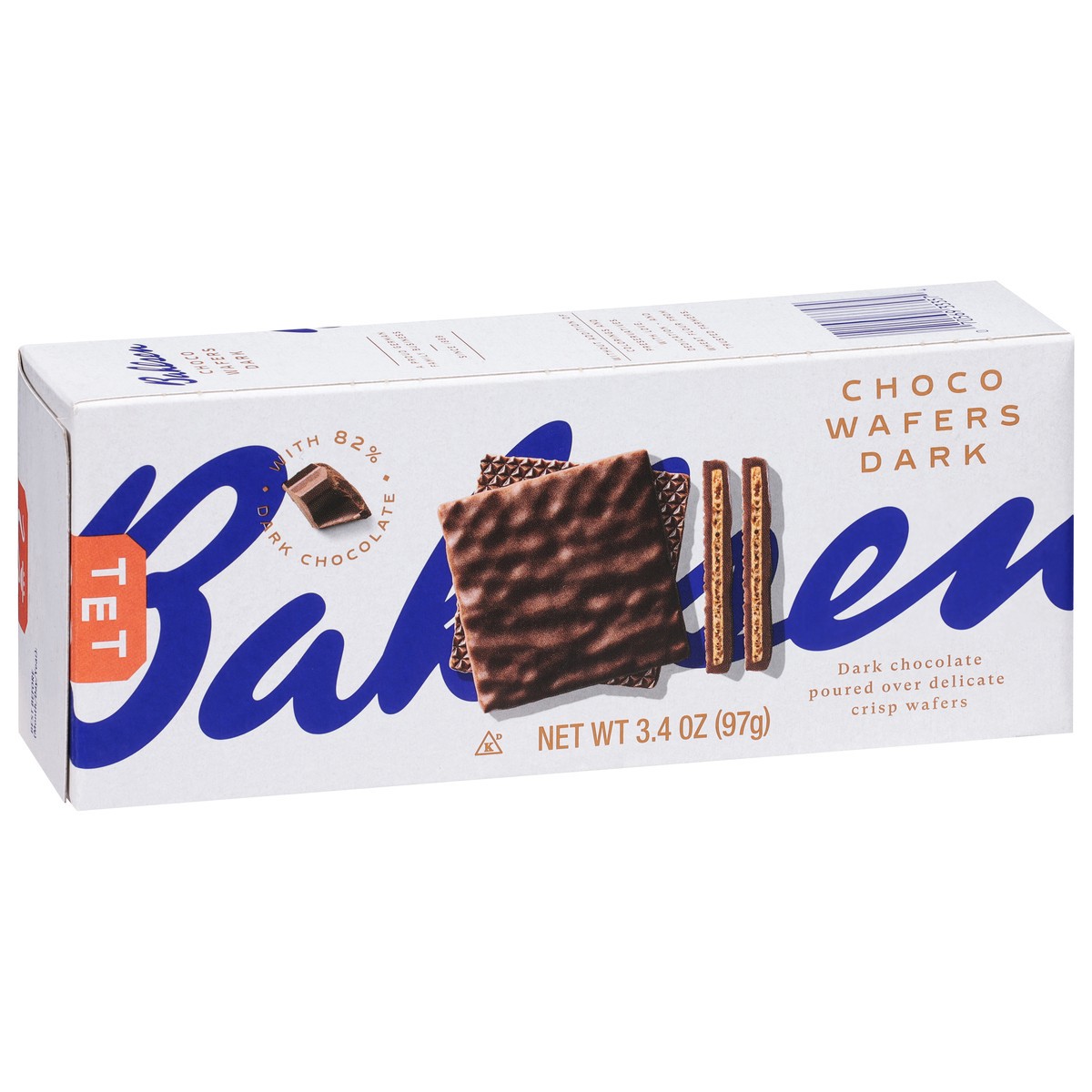 slide 11 of 16, Bahlsen Dark Chocolate Wafer, 3.4 oz