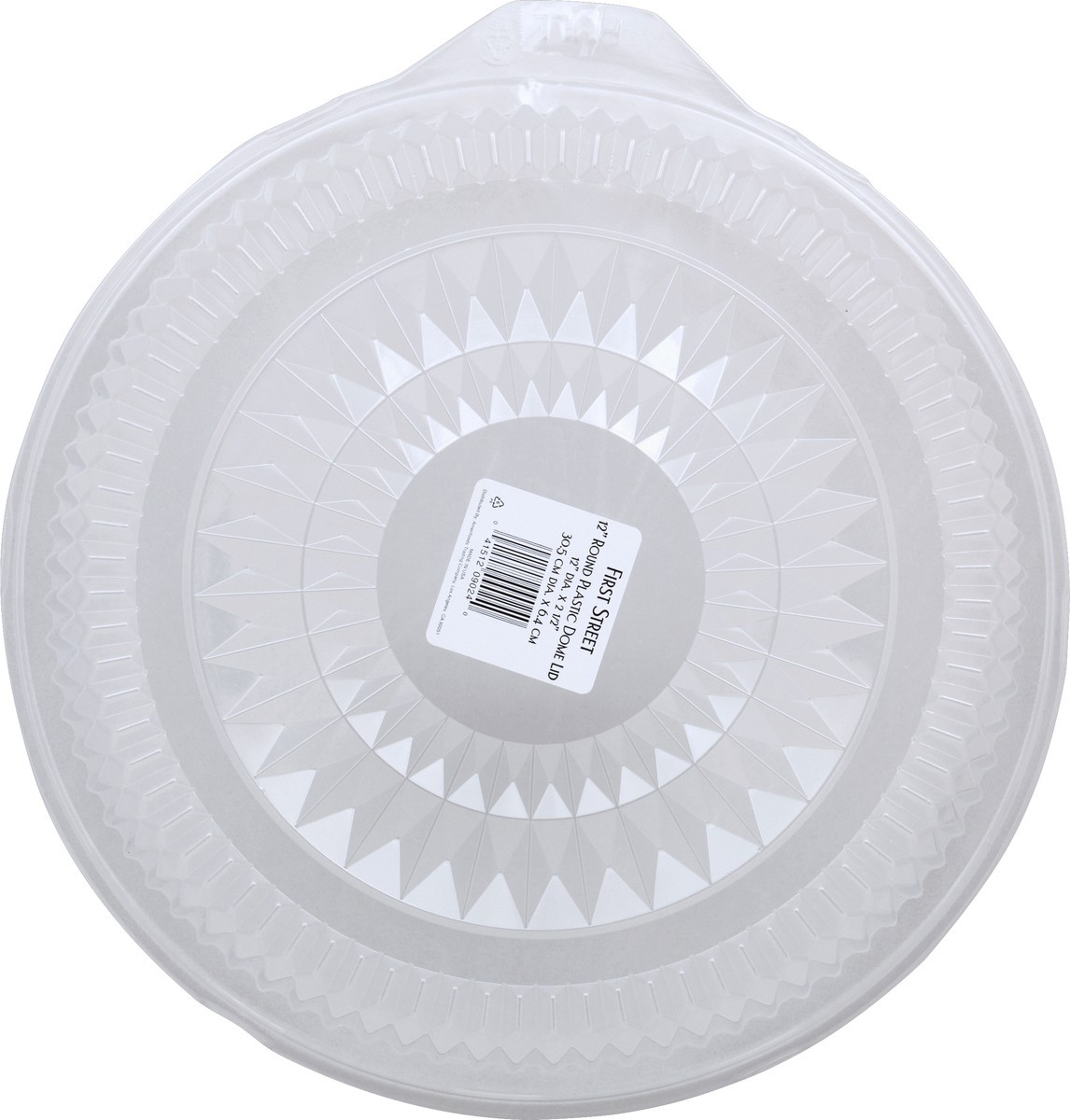 slide 6 of 6, First Street 12 In Dome Lid, 1 ct