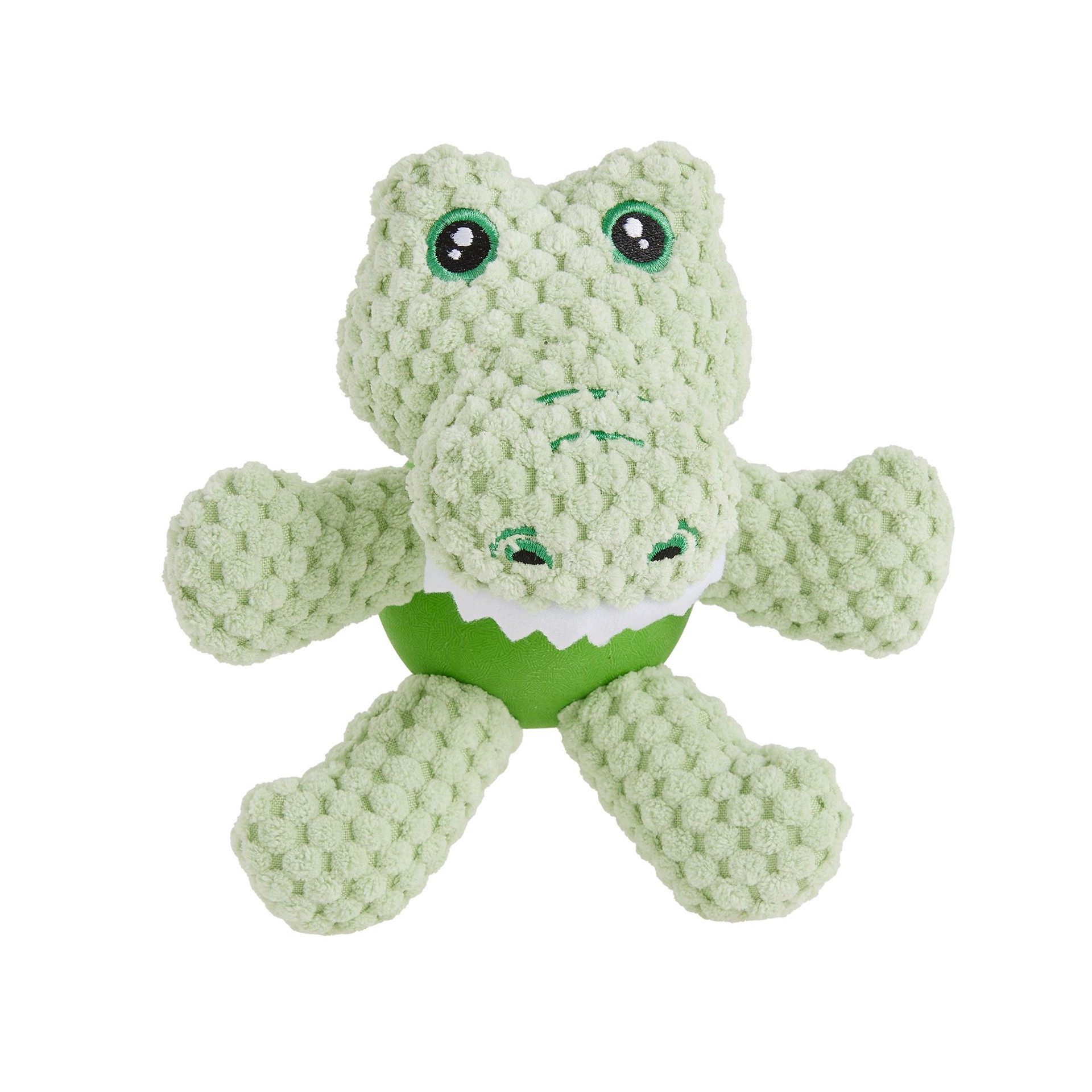 slide 1 of 1, Joyhound Belly Plush Gator Squeaky Dog Toy, SM