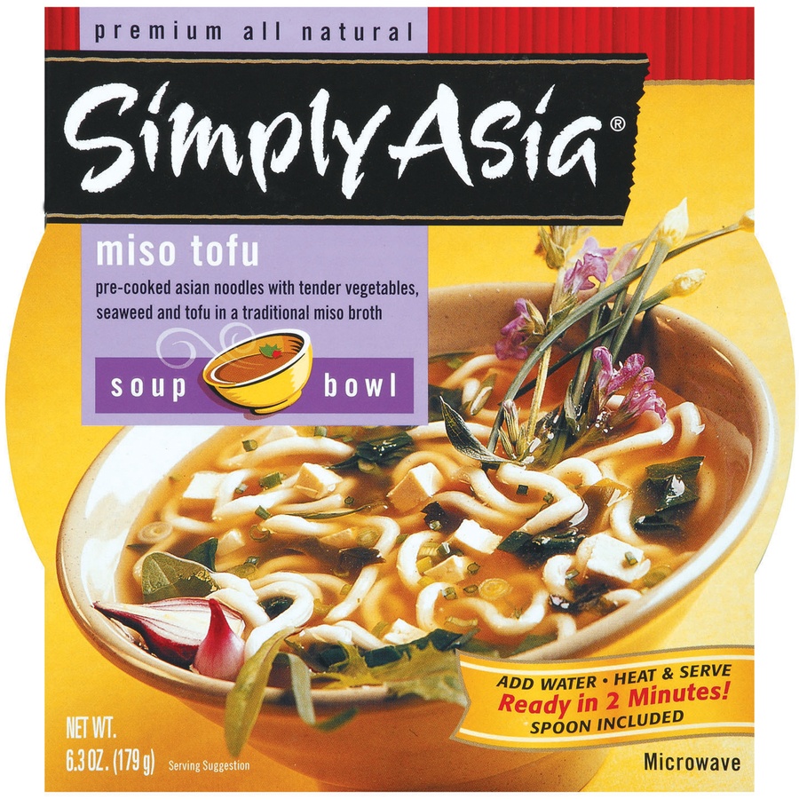 slide 1 of 6, Simply Asia Soup Bowl 6.3 oz, 6.3 oz