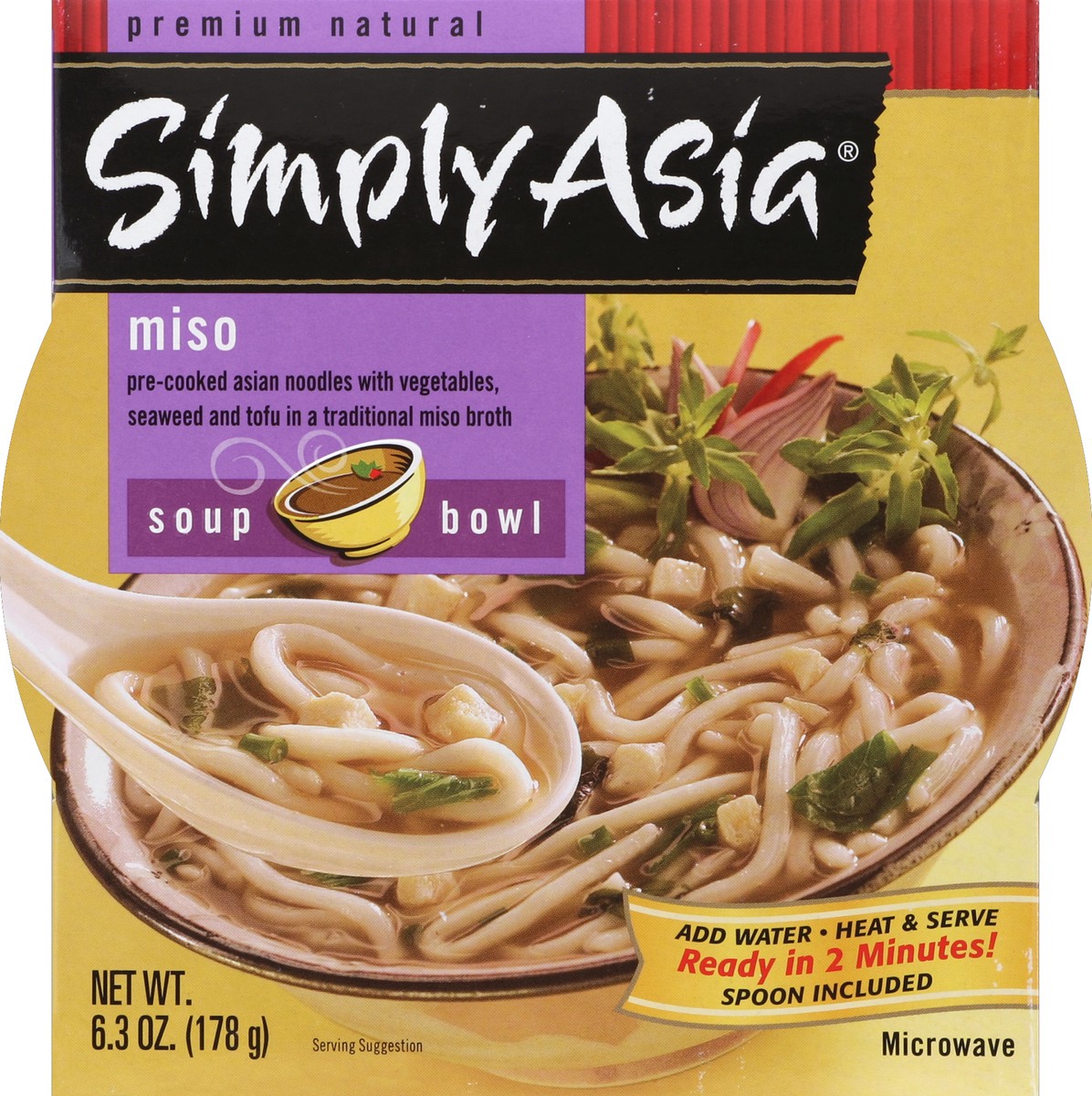 slide 5 of 6, Simply Asia Soup Bowl 6.3 oz, 6.3 oz