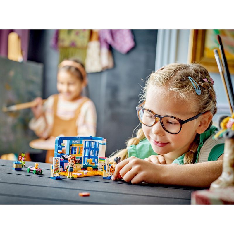 slide 3 of 6, LEGO Friends Liann's Room Mini-Doll & Toy Pet Playset 41739, 204 ct