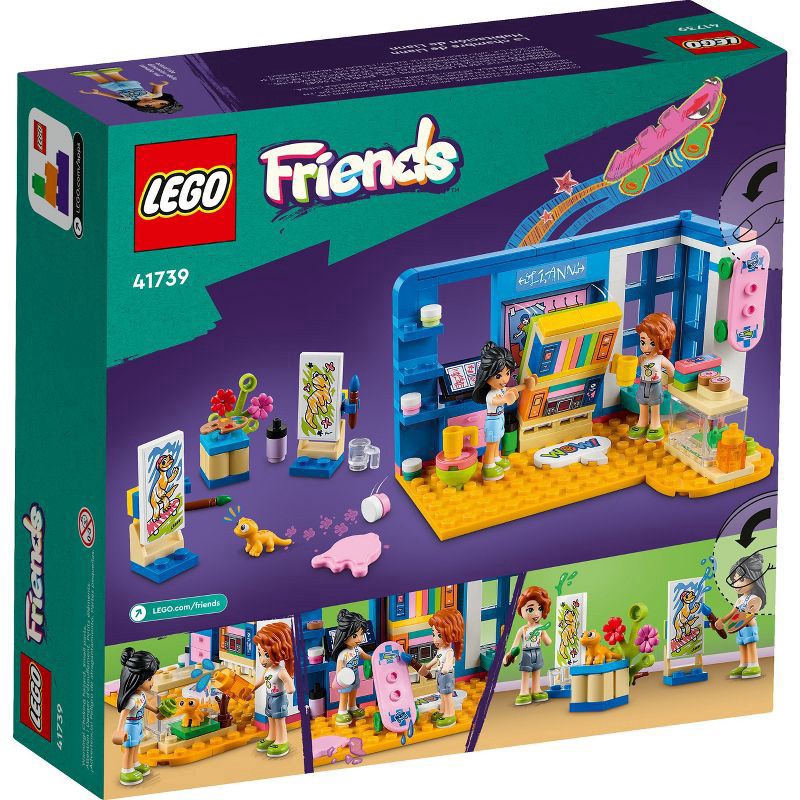 slide 4 of 6, LEGO Friends Liann's Room Mini-Doll & Toy Pet Playset 41739, 204 ct