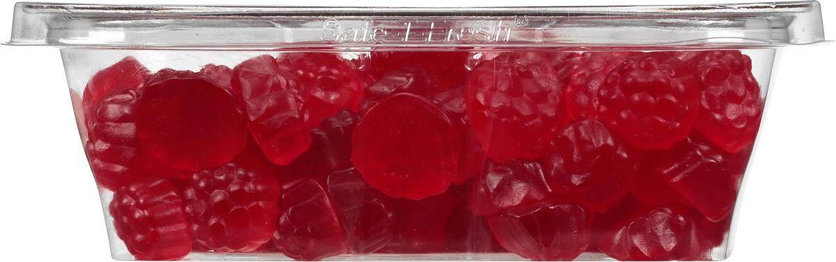 slide 4 of 9, JLM Manufacturing Gummi Red Raspberries 19 oz, 19 oz