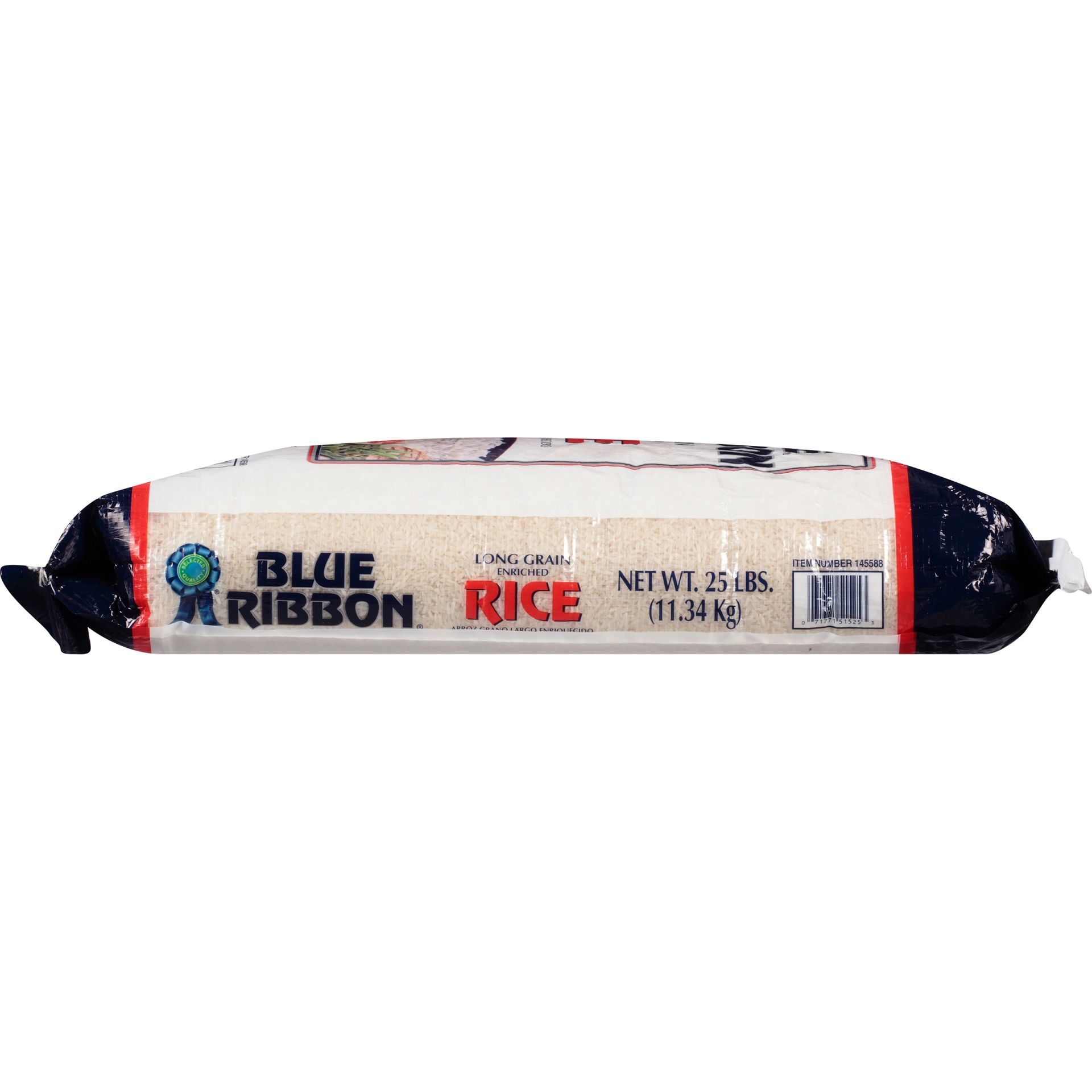 slide 3 of 6, Blue Ribbon Enriched Long Grain Rice, 25 lb