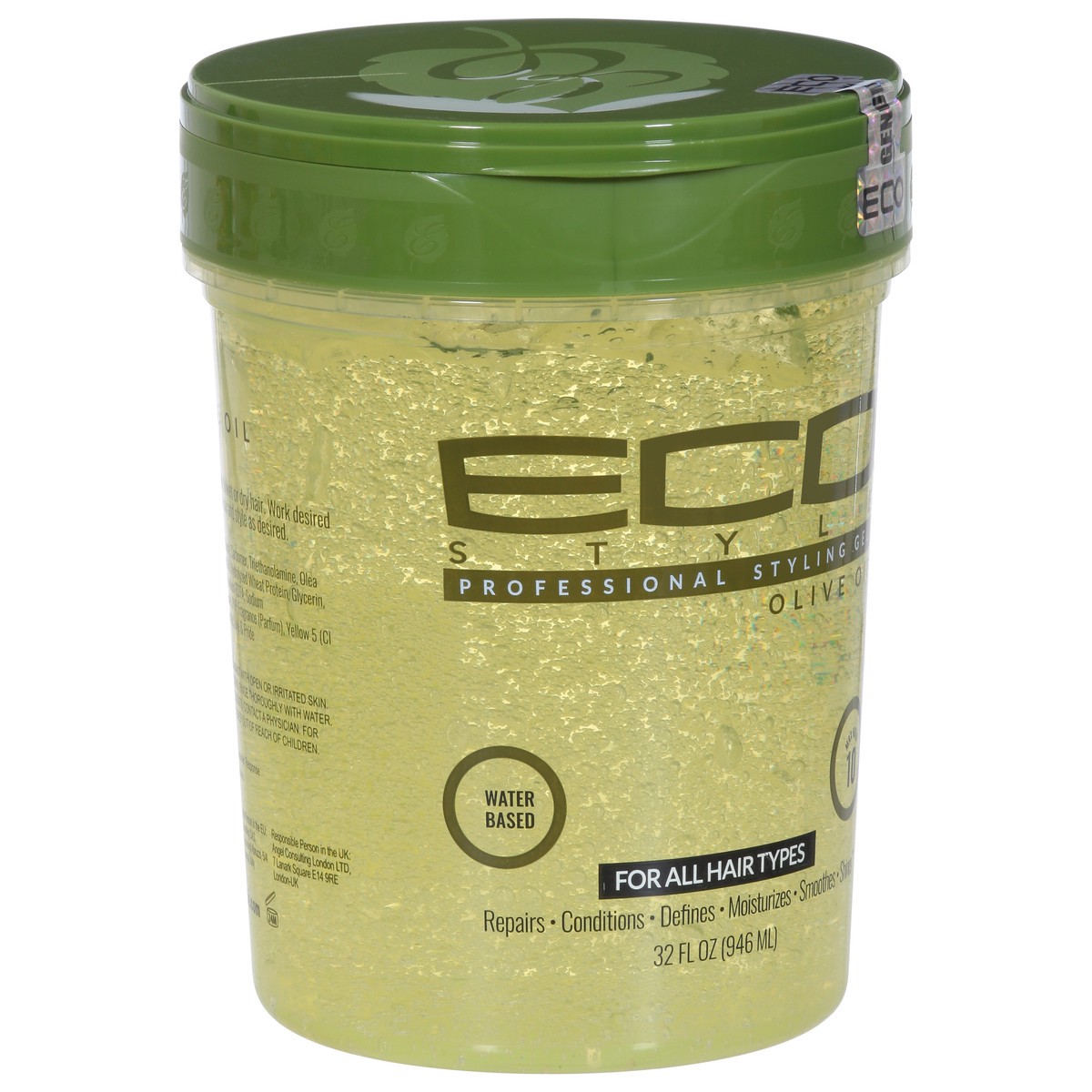 slide 2 of 9, Eco Styler Max Hold Olive Oil Styling Gel 32 fl oz, 1 ct