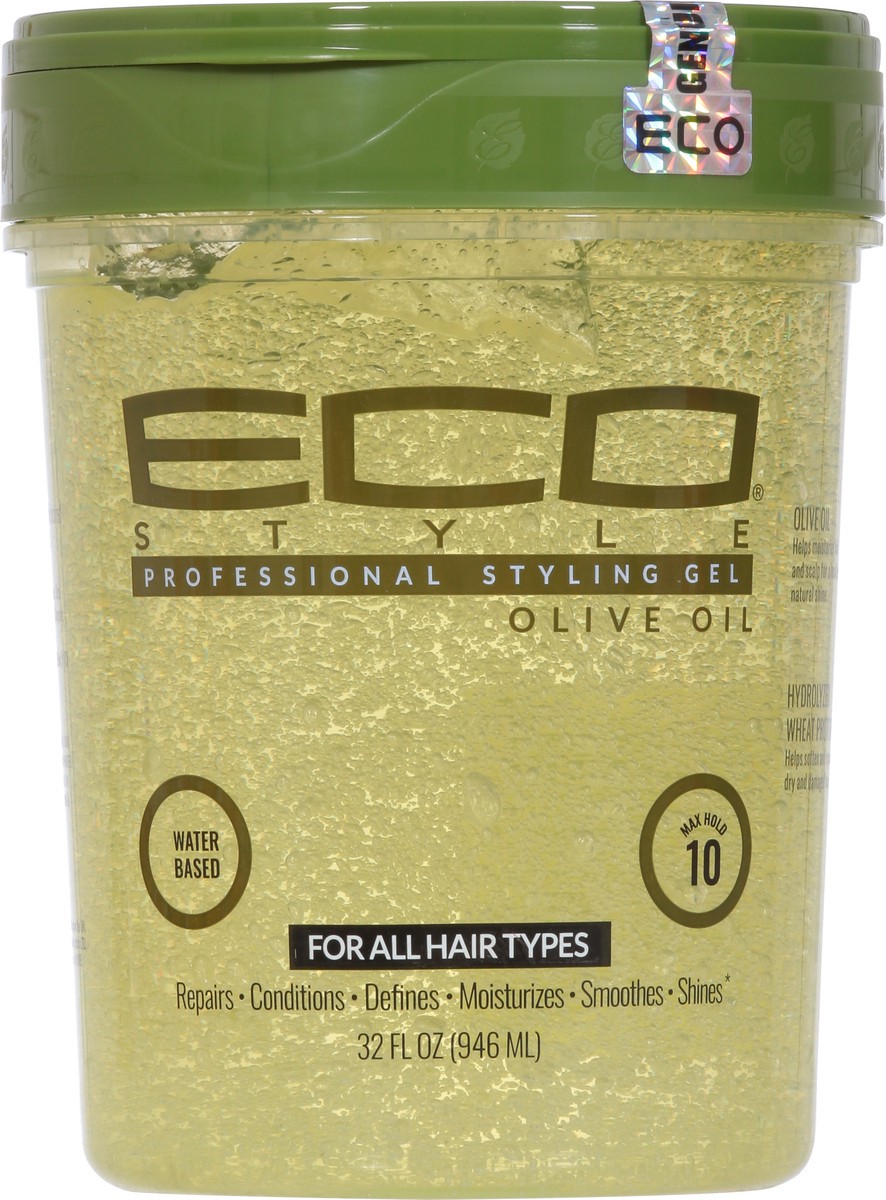 slide 6 of 9, Ecoco ECO STYLE Olive Styling Gel - 32 fl oz, 1 ct
