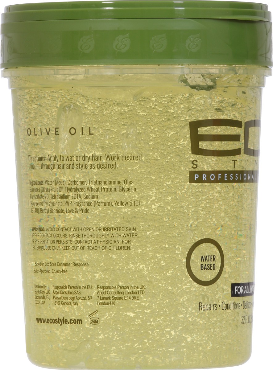 slide 9 of 9, Eco Styler Max Hold Olive Oil Styling Gel 32 fl oz, 1 ct