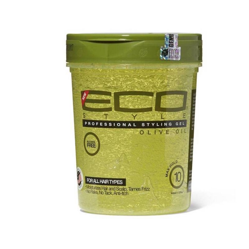 slide 1 of 9, Ecoco ECO STYLE Olive Styling Gel - 32 fl oz, 1 ct