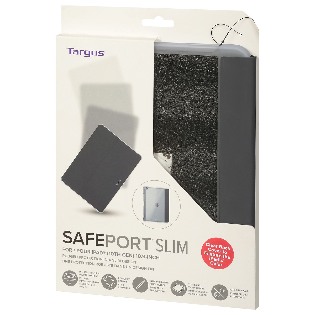 slide 2 of 9, Targus 10.9 Inch 10th Gen Safeport Slim iPad 1 ea, 1 ct