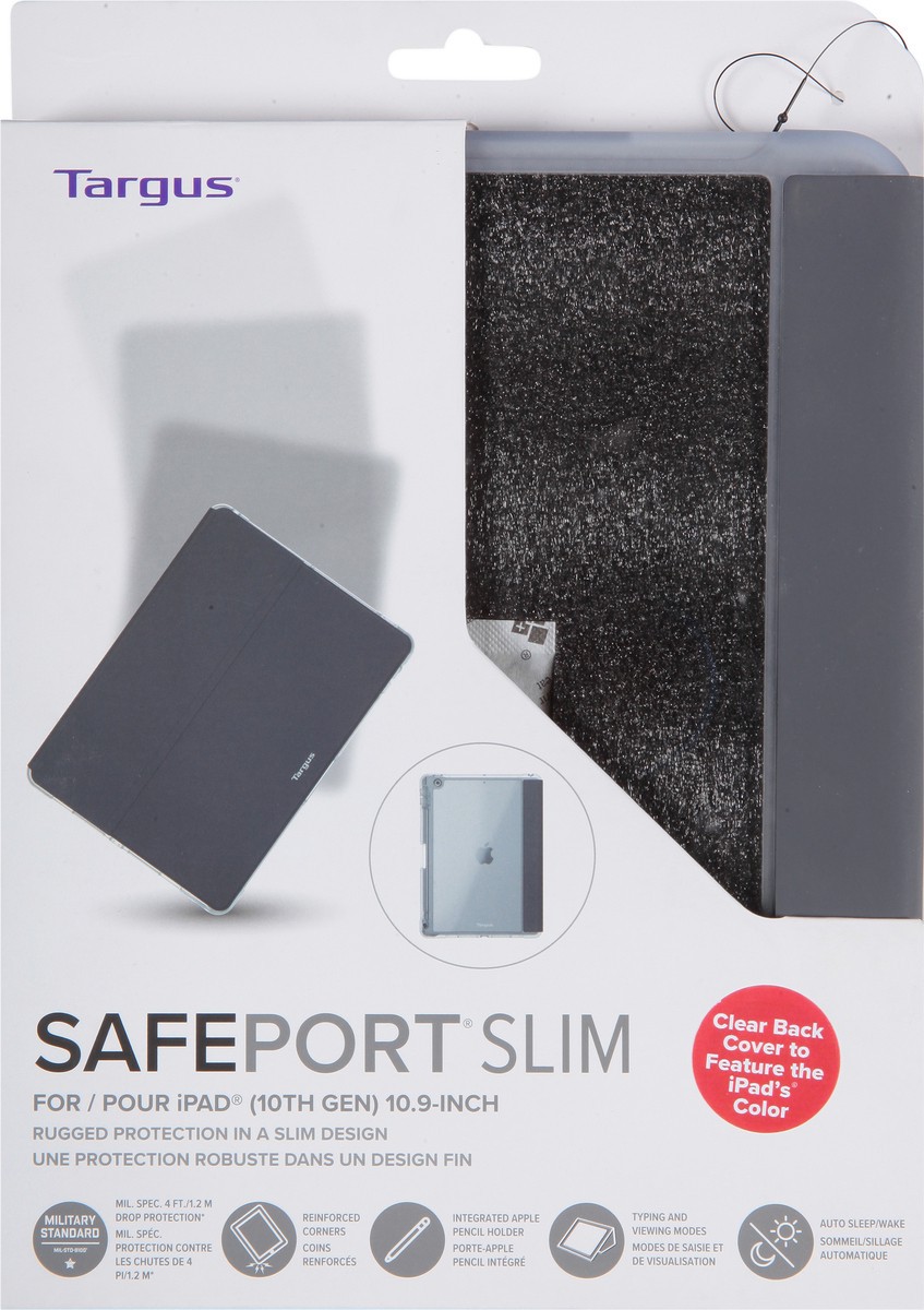 slide 5 of 9, Targus 10.9 Inch 10th Gen Safeport Slim iPad 1 ea, 1 ct