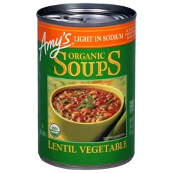 Amy's Light in Sodium Lentil Vegetable Soup