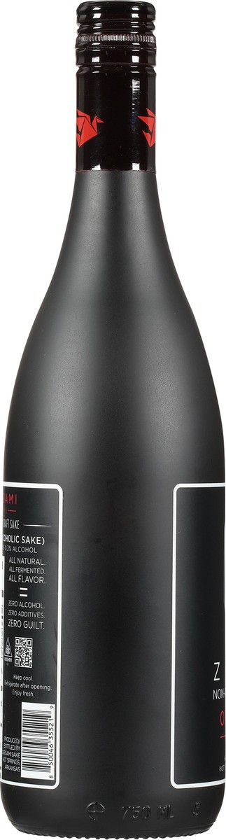 slide 2 of 15, Origami Sake Zero Non-Alcoholic Sake 750 ml, 750 ml