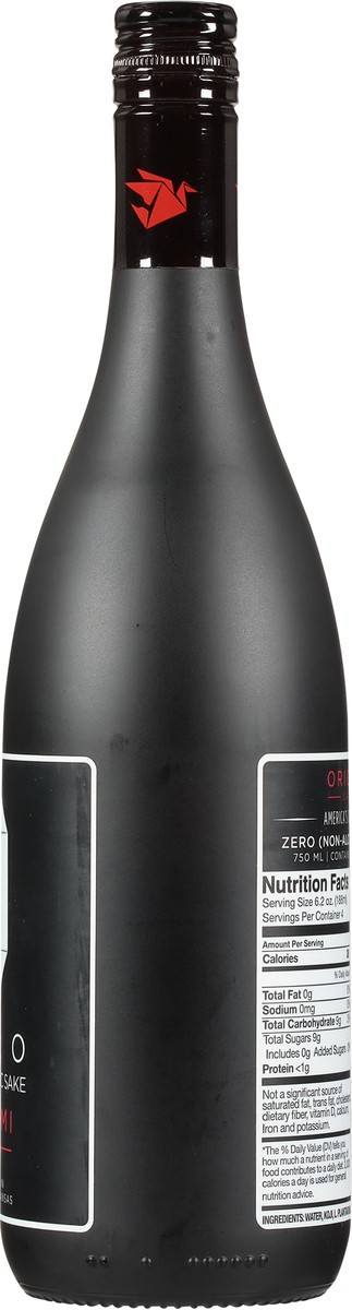 slide 15 of 15, Origami Sake Zero Non-Alcoholic Sake 750 ml, 750 ml