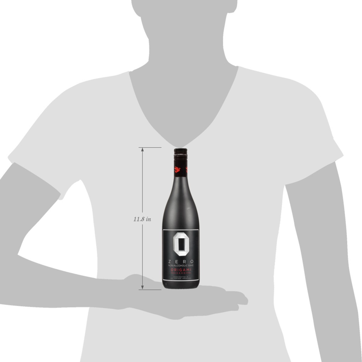 slide 5 of 15, Origami Sake Zero Non-Alcoholic Sake 750 ml, 750 ml