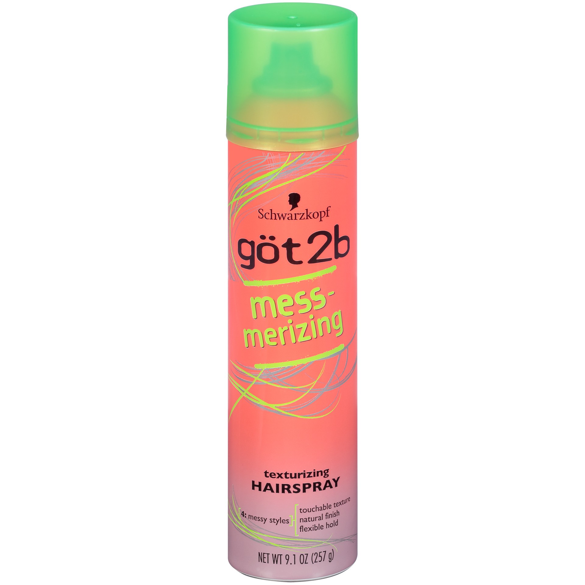 slide 1 of 2, göt2b Mess-merizing Hairspray, 9.1 Ounce, 9.1 oz