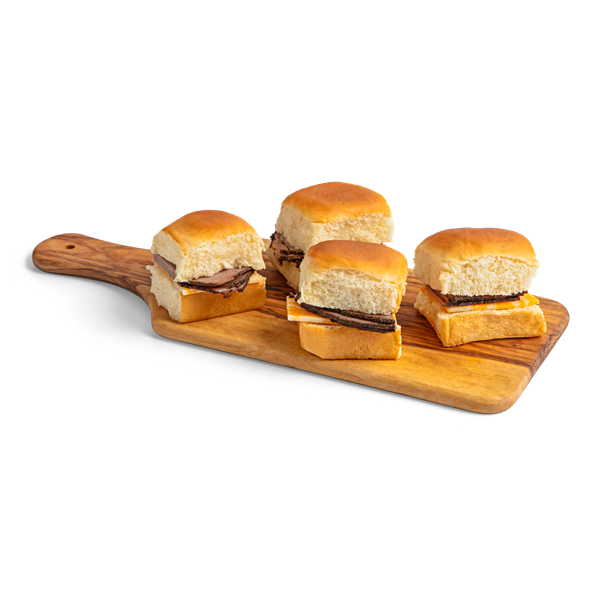 slide 1 of 1, Hy-Vee Slider King Hawaiian Beef And Colby Cheese, 1 ct