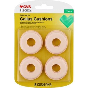 slide 1 of 1, CVS Health Contoured Corn Cushion, 8 Ct, 8 ct