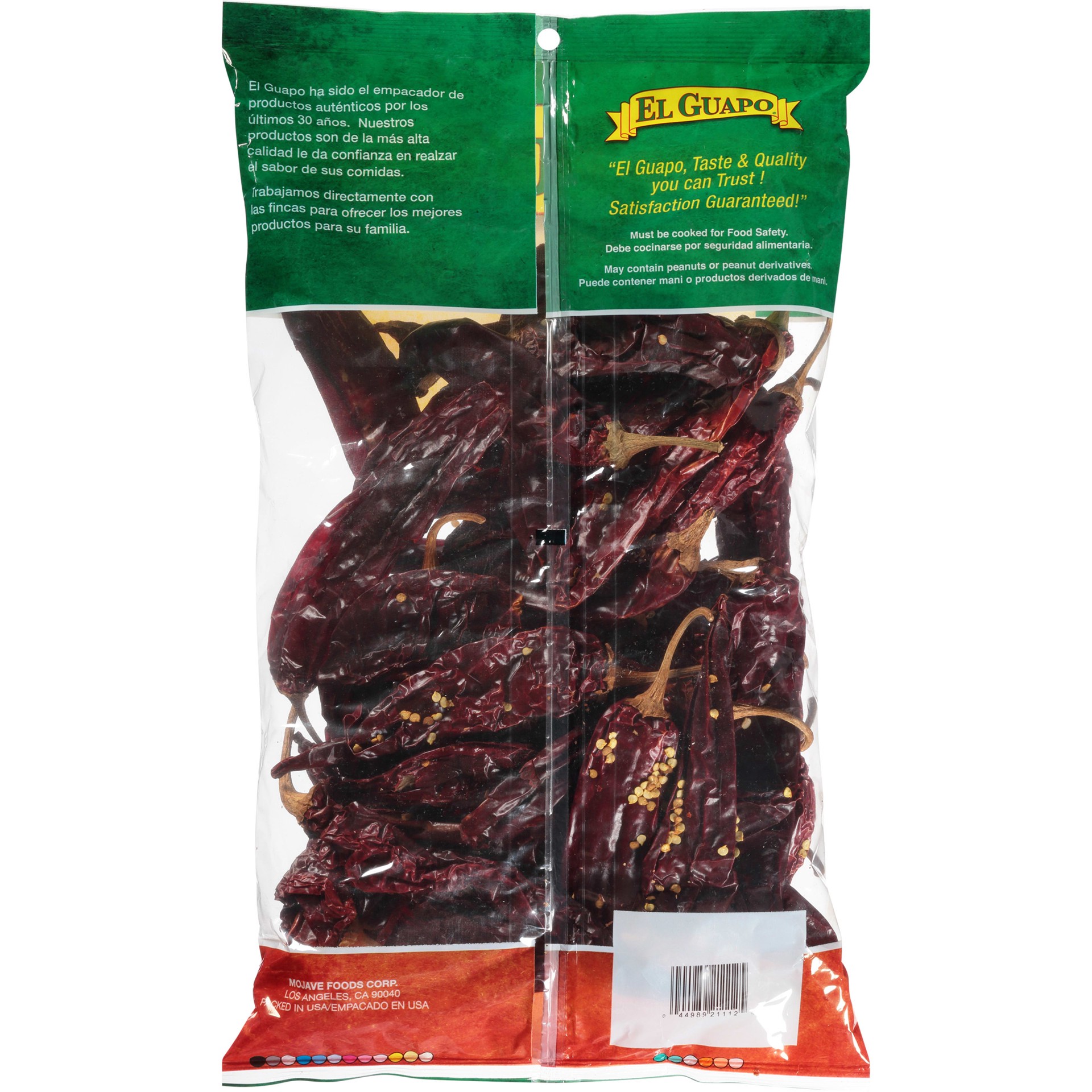 El Guapo Whole Guajillo Chili Pods (Chile Guajillo Entero 11 oz Shipt