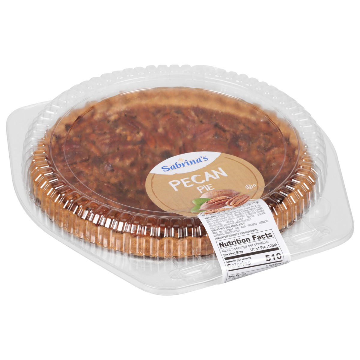 slide 6 of 9, Sabrina's Pecan Pie 22 oz, 22 oz